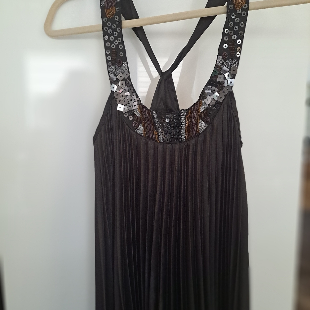 Beaded top.